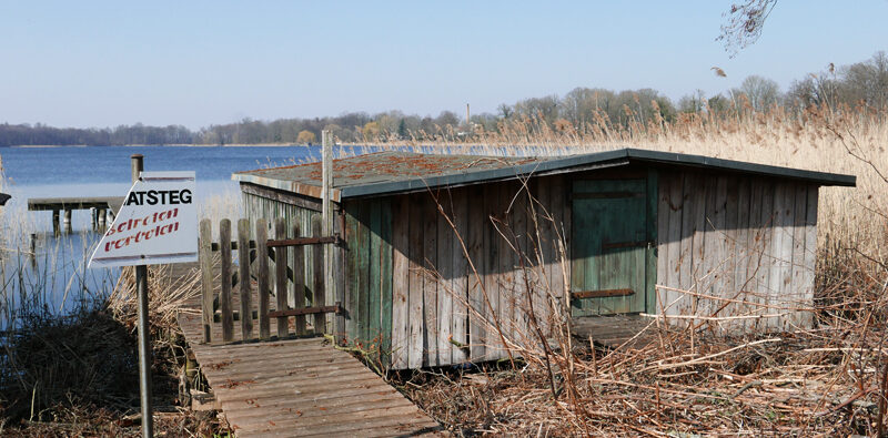 Altes Bootshaus am Ruppiner See